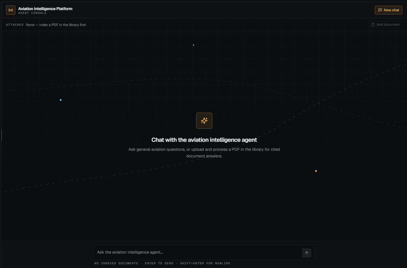 Aviation Intelligence Agent screenshot